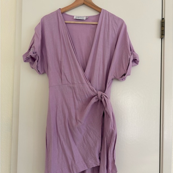 Petal & Pup Lavender Mini Dress - Picture 1 of 2
